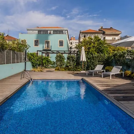 W/ Pool, Ac & Patio By Lovelystay Apartment Porto